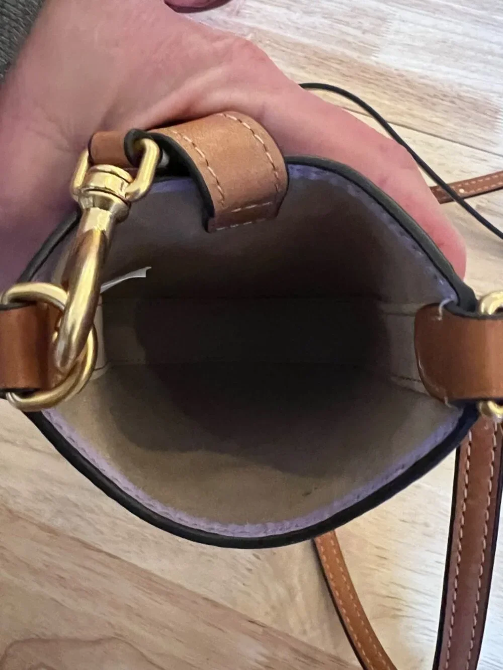 TORY BURCH PURPLE & GREEN EMBOSSED CROSSBODY ✺✺